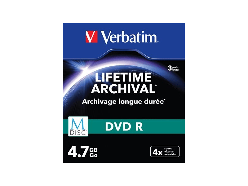 VERBATIM DVDV4ARV3 DVD R lemez, archiváló