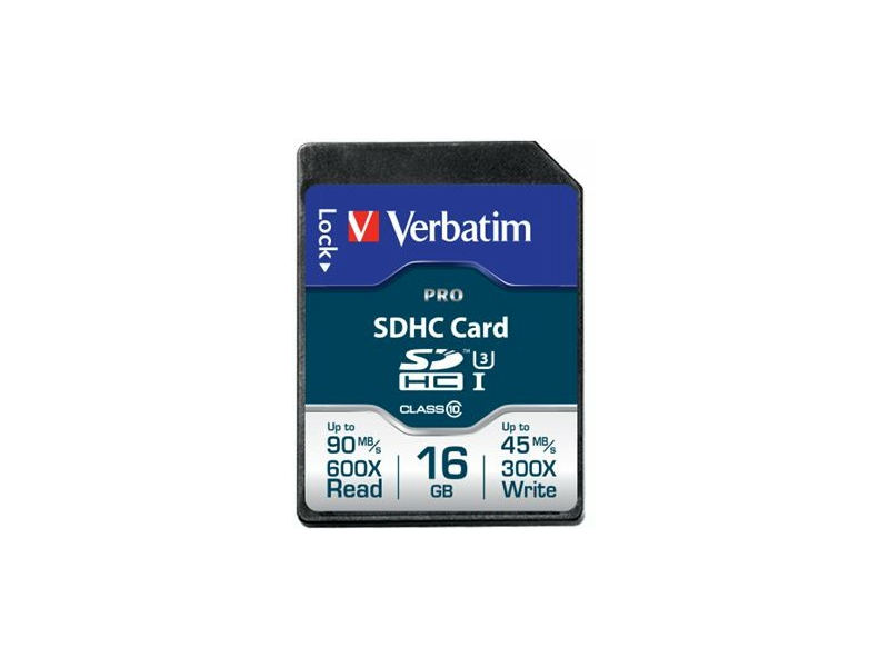 VERBATIM MVS16GP Memóriakártya, SDHC, 16GB