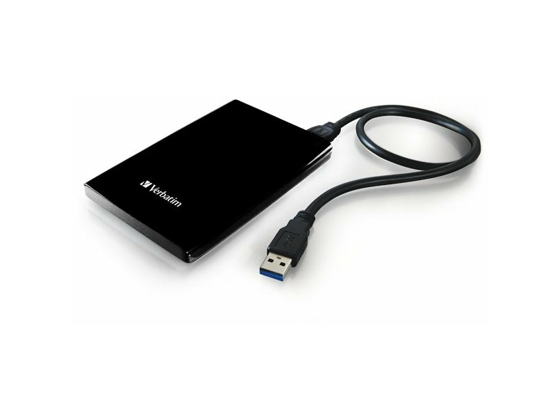 VERBATIM HV2TMUF HDD, 2TB, USB 3.0, fekete