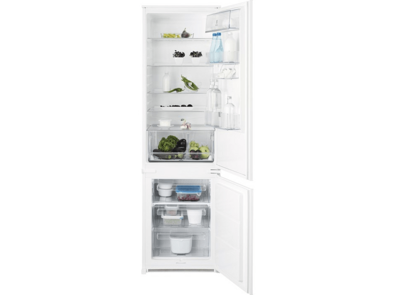 Electrolux ENN3101AOW Beépíthető kombinált hűtőszekrény, 185 cm