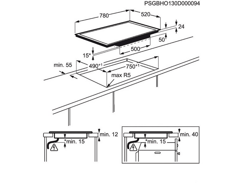 ELECTROLUX EHO8840FOG
