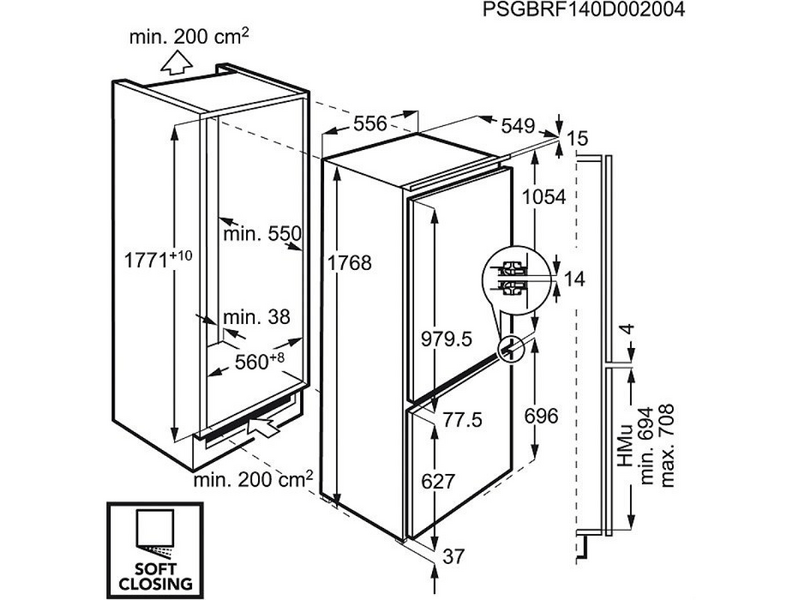 ELECTROLUX ENG2804AOW