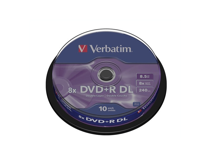 VERBATIM DVDV+8DLB10