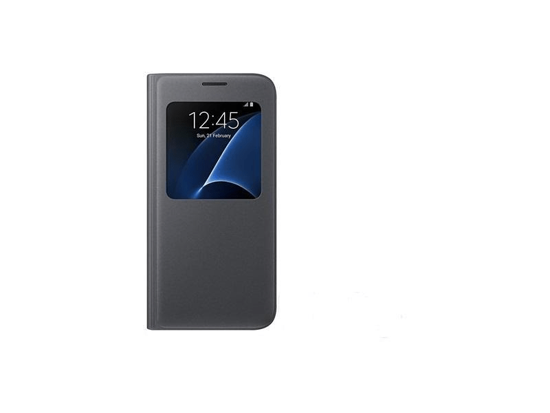 Samsung Galaxy S7 S Telefontok, Fekete (EF-CG930PB)