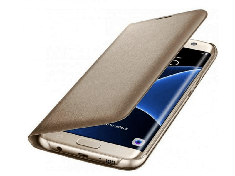 Samsung Galaxy S7 Edge Telefontok, Arany (EF-WG935PF)