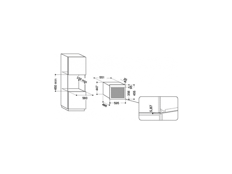 WHIRLPOOL AMW 599/IXL