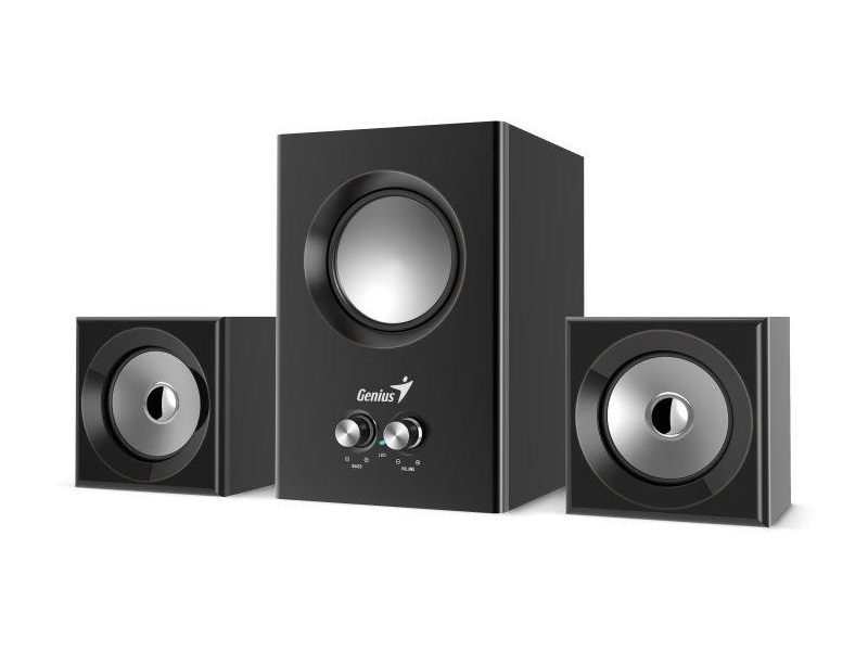 GENIUS SW-2.1 375 Hangfal, Fekete