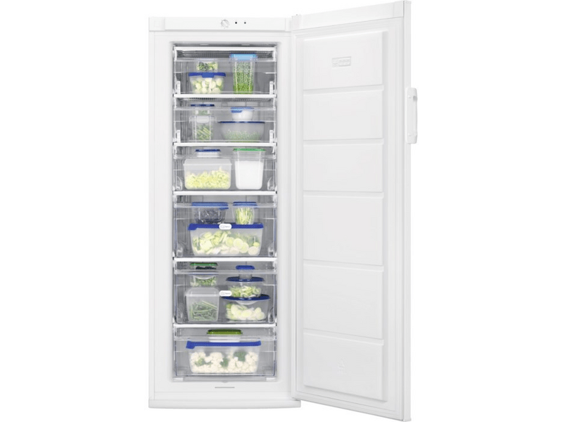 Zanussi ZFU23404WA Fagyasztószekrény, 194 l, 4 fiók + 2 rekesz