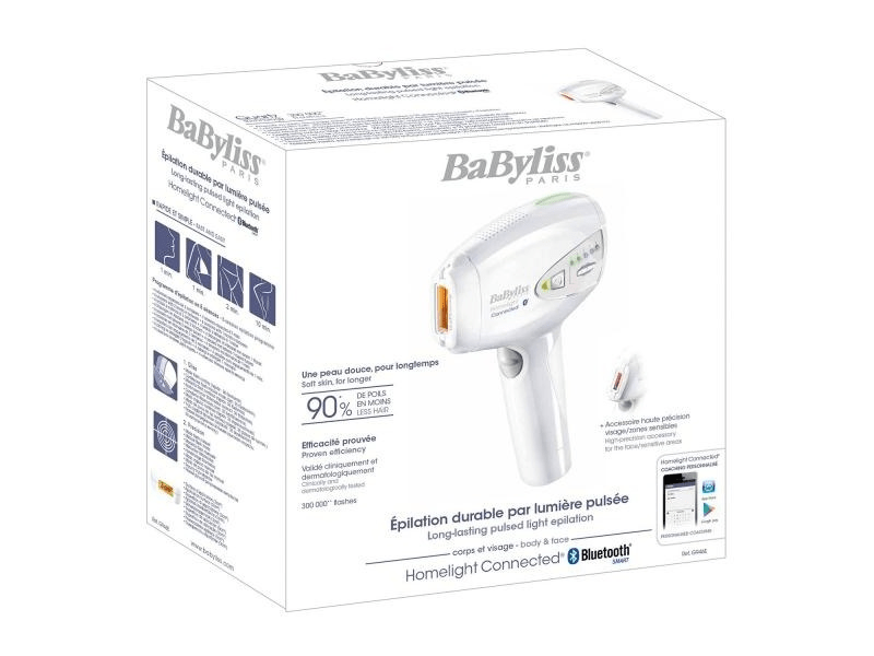 BABYLISS G946E IPL-Quartz (Bluetooth) tartós szőrtelenítő