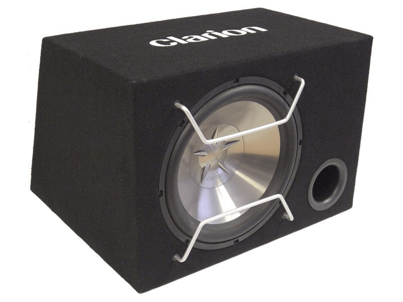 CLARION SW-3013B Bass reflex autóhangszóró mélysugárzó láda
