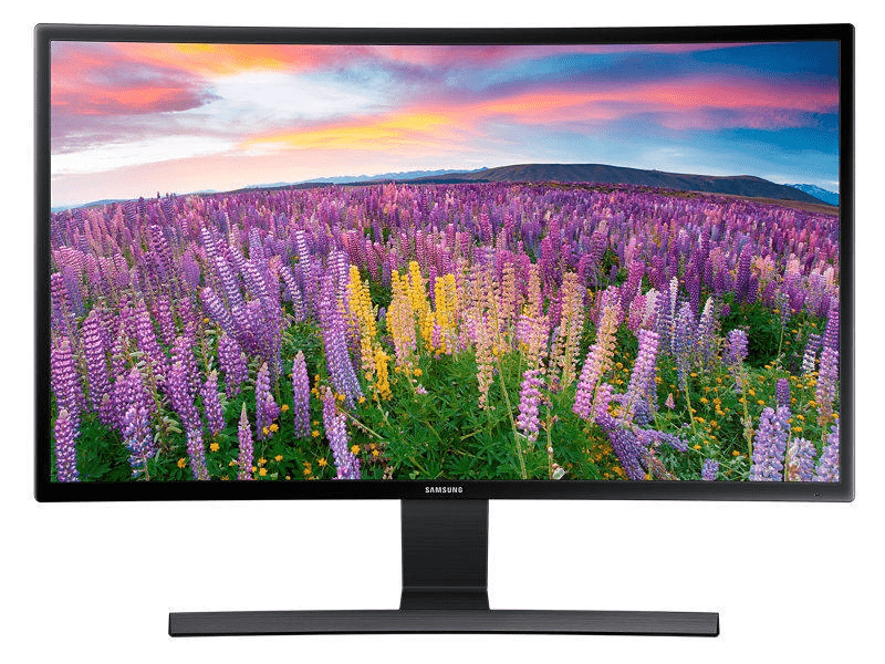 SAMSUNG S27E510C 27 colos ívelt monitor matt fekete külsővel