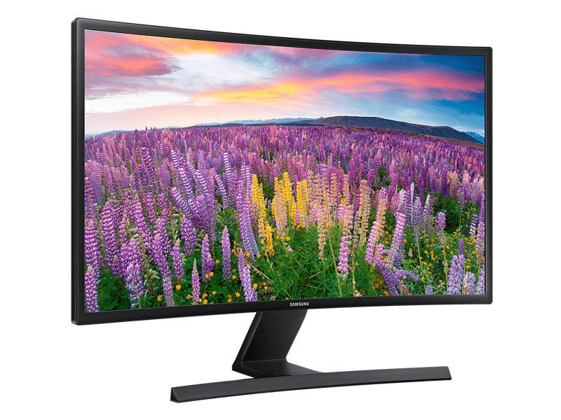 SAMSUNG S27E510C 27 colos ívelt monitor matt fekete külsővel