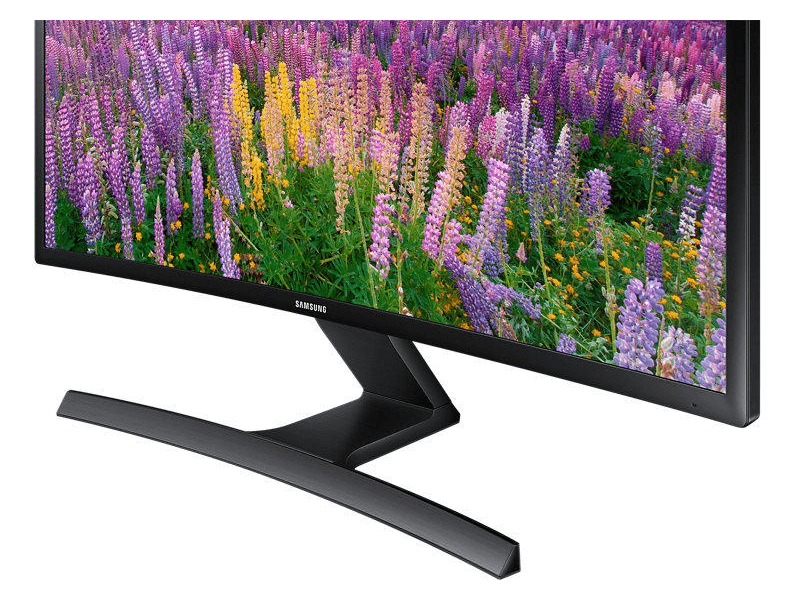 SAMSUNG S27E510C 27 colos ívelt monitor matt fekete külsővel