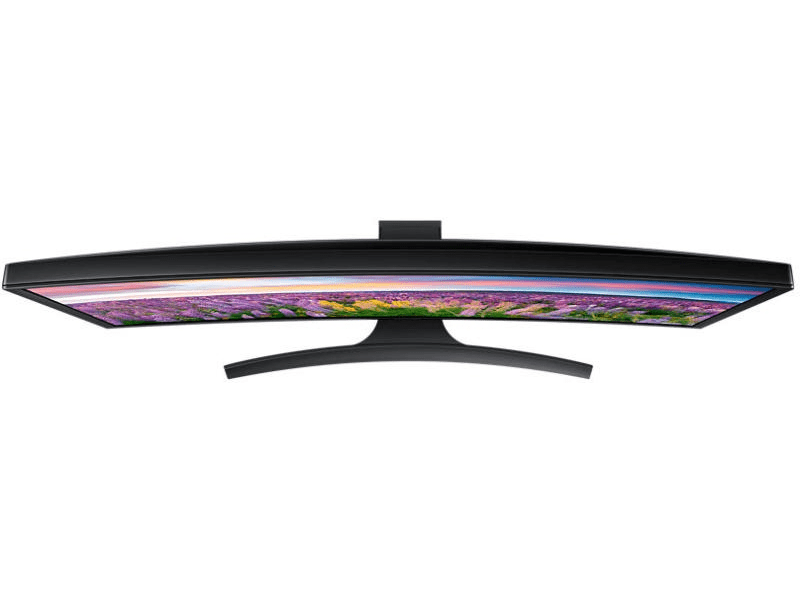 SAMSUNG S27E510C 27 colos ívelt monitor matt fekete külsővel