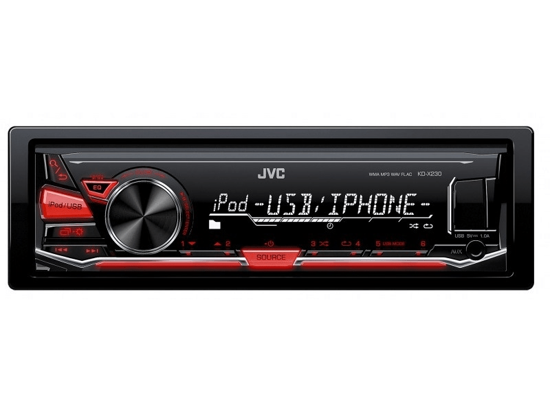 JVC KD-X230 autórádió