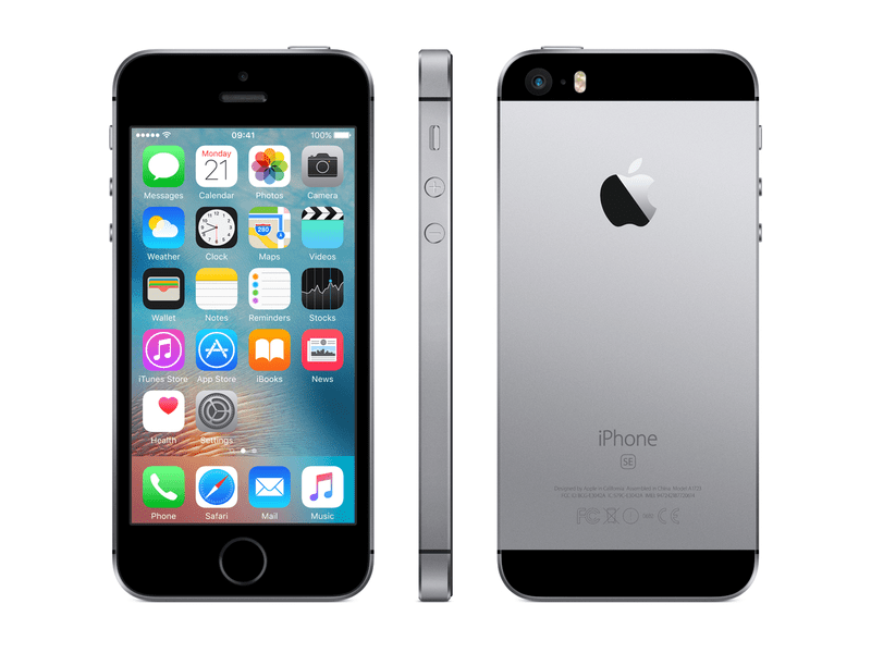 Apple iPhone SE 16 GB Kártyafüggetlen Mobiltelefon, Szürke