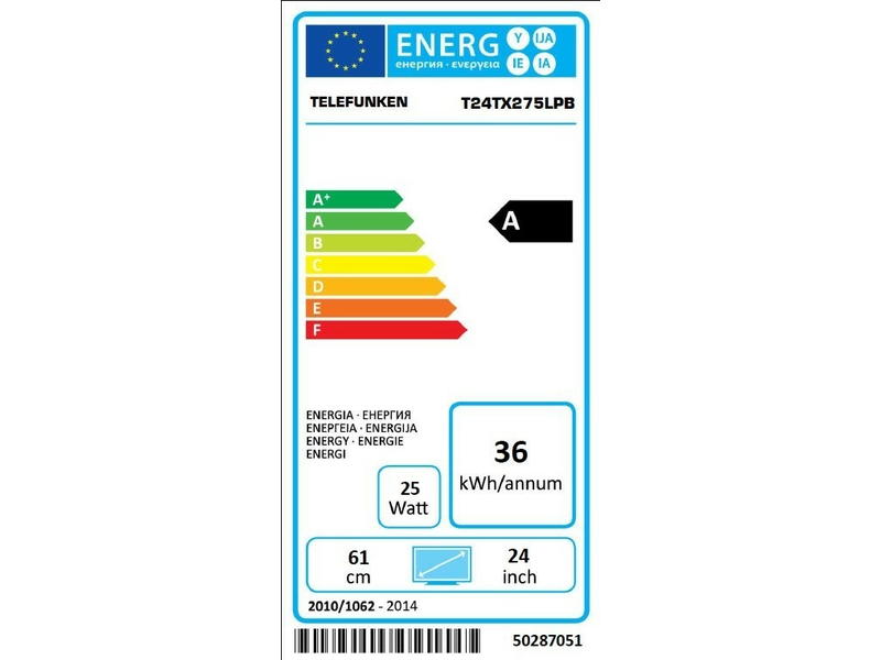 Telefunken T24TX275LPB HD Ready LED Tv