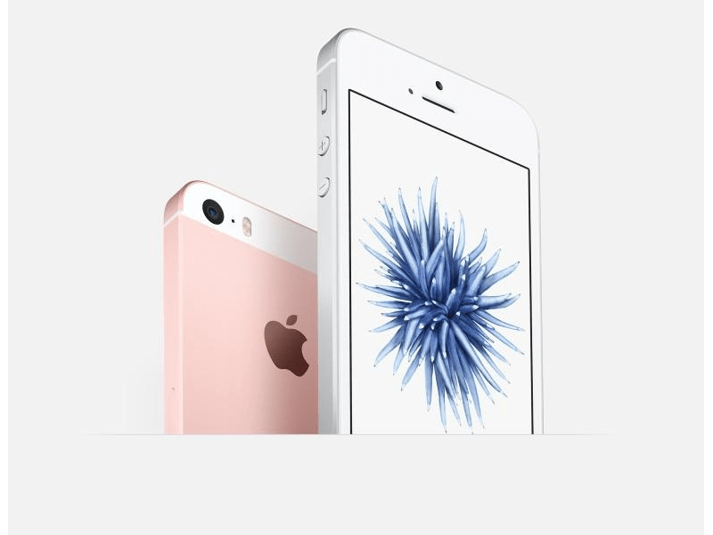 Apple iPhone SE 16 GB Kártyafüggetlen Mobiltelefon, Rose