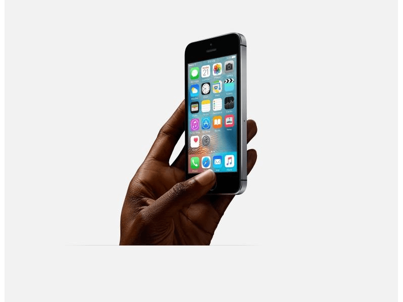 Apple iPhone SE 16 GB Kártyafüggetlen Mobiltelefon, Rose
