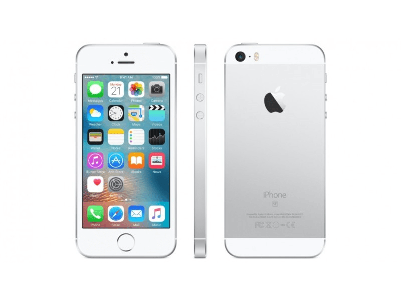 Apple iPhone SE 64 GB Kártyafüggetlen Mobiltelefon, Ezüst