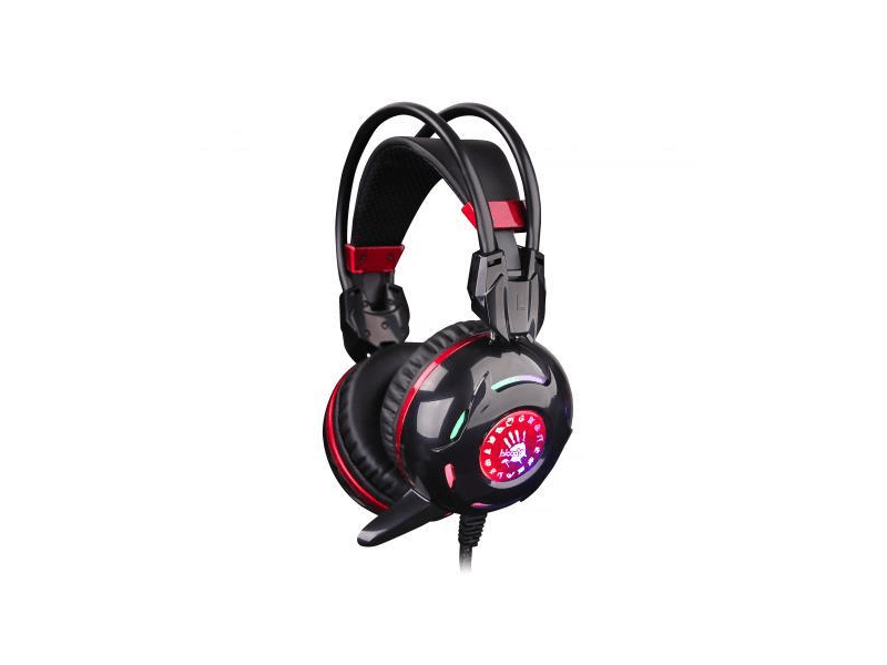 A4-Tech Bloody G300 HSET Gaming Headset, Fekete/Piros