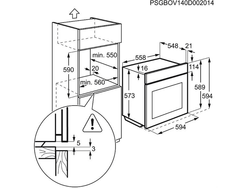 ELECTROLUX EOB5454AOX PlusSteam funkciós sütő