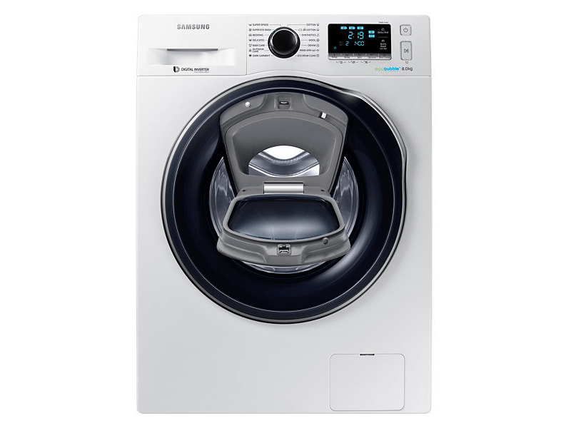 SAMSUNG WW80K6414QW/LE AddWash Elöltöltős mosógép