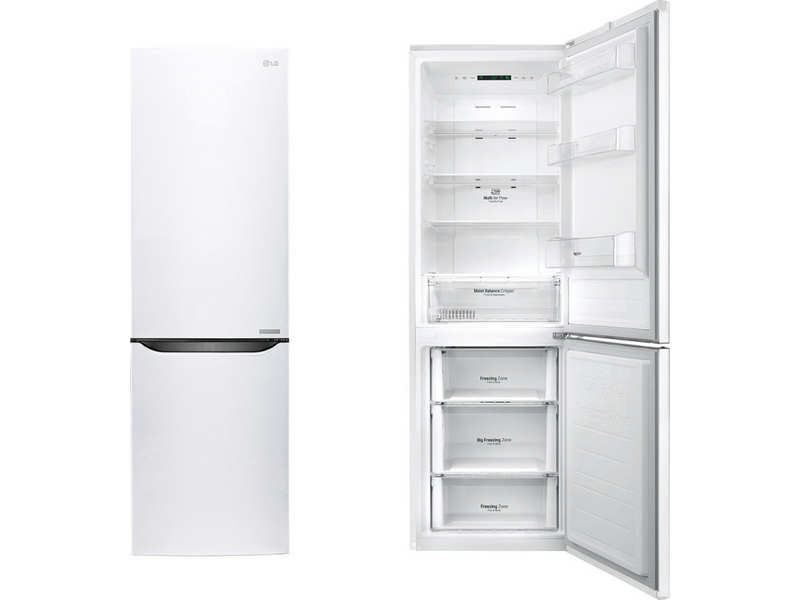 LG GBB59SWJZS Alulfagyasztós kombinált hűtőszekrény