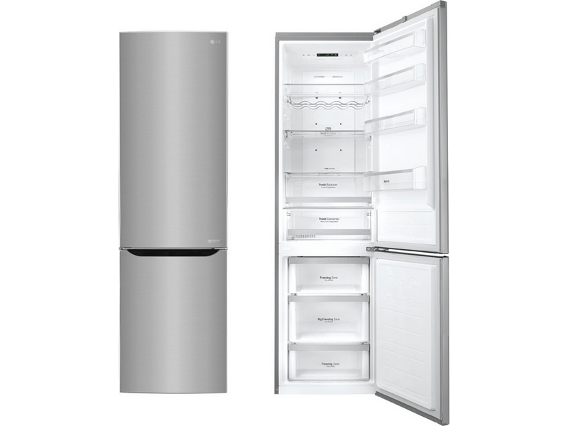 LG GBB60PZGFS Alulfagyasztós kombinált hűtőszekrény