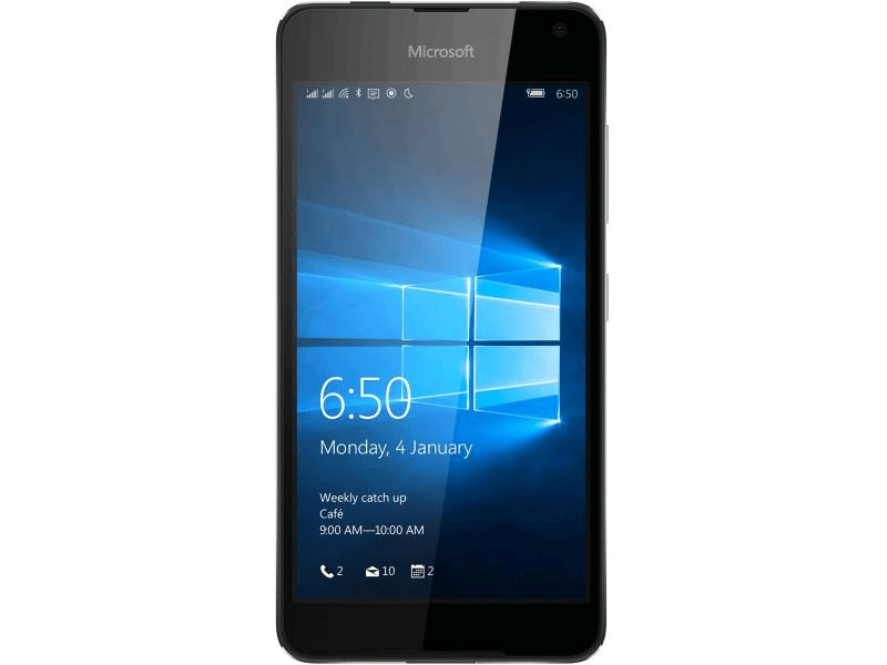 Microsoft Lumia 650 Dual SIM 16 GB Kártyafüggetlen Mobiltelefon, Fekete