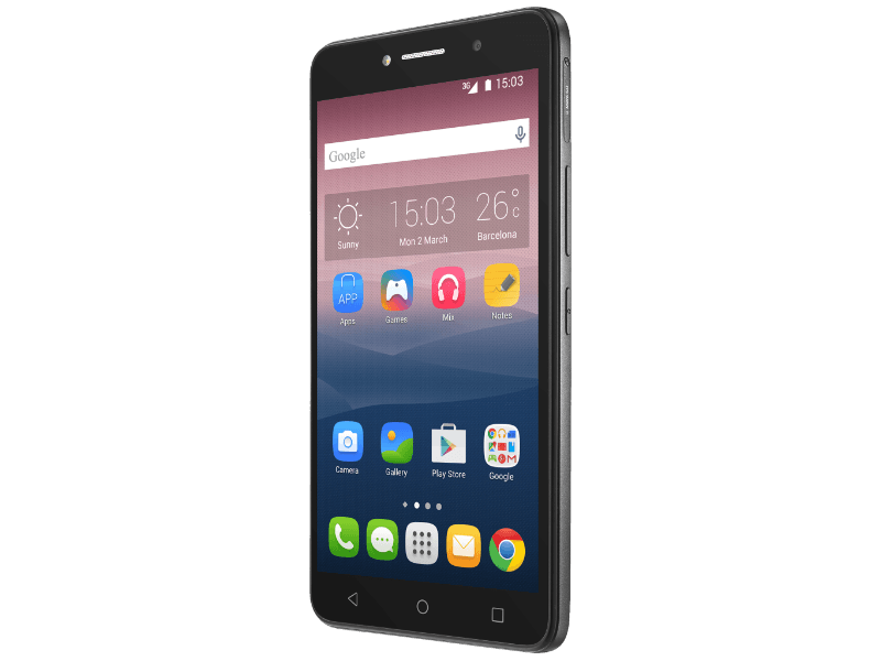 Alcatel Pixi 4 (8050D) Dual SIM 8 GB Kártyafüggetlen Mobiltelefon, Fekete