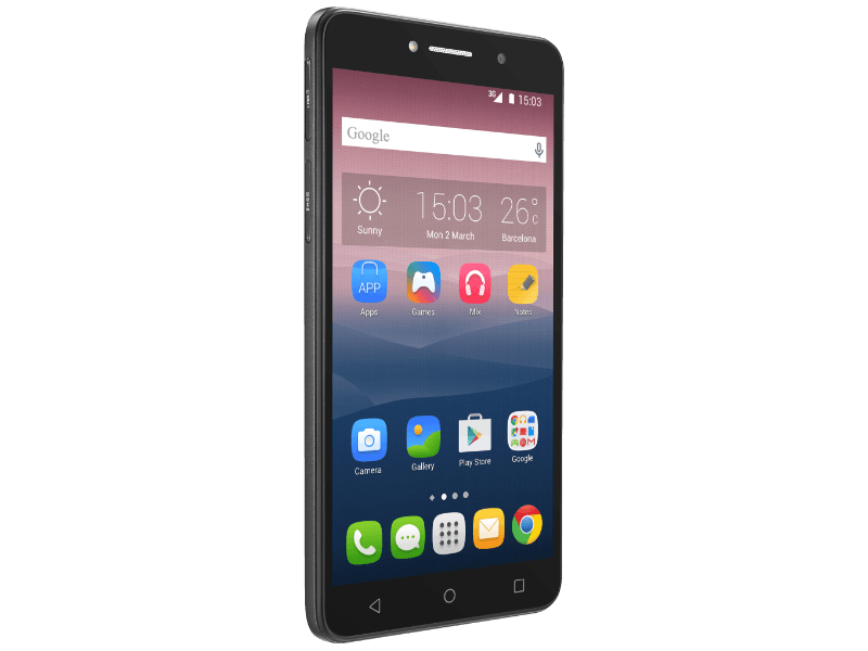 Alcatel Pixi 4 (8050D) Dual SIM 8 GB Kártyafüggetlen Mobiltelefon, Fekete