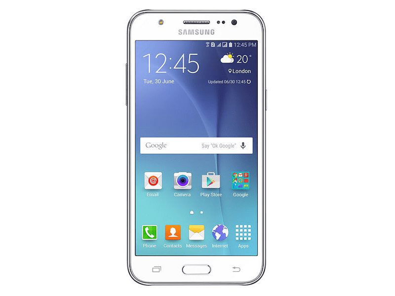 Samsung Galaxy J5 (J510) 16 GB Kártyafüggetlen Mobiltelefon, Fehér