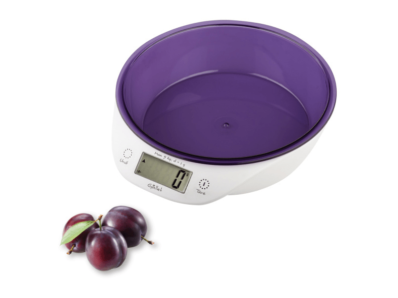 GALLET BAC 867 konyhai mérleg, Lila