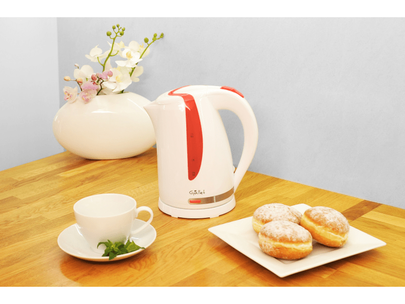 Gallet BOU 743 Moulins Vízforraló, Fehér-Piros