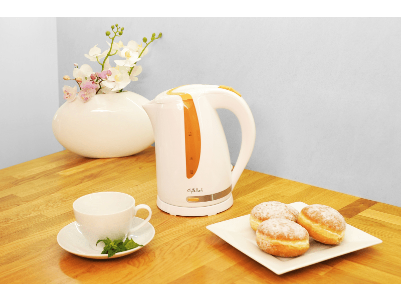 Gallet BOU 743 Moulins Vízforraló, Fehér-narancs