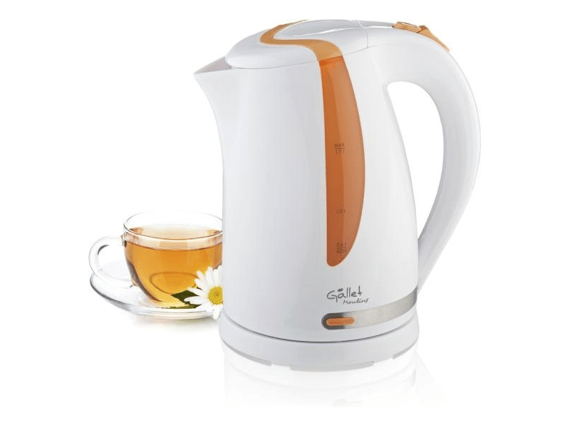 Gallet BOU 743 Moulins Vízforraló, Fehér-narancs