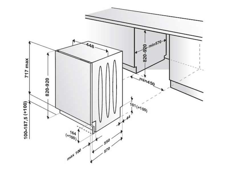 BEKO DIS15010 Beépíthető mosogatógép