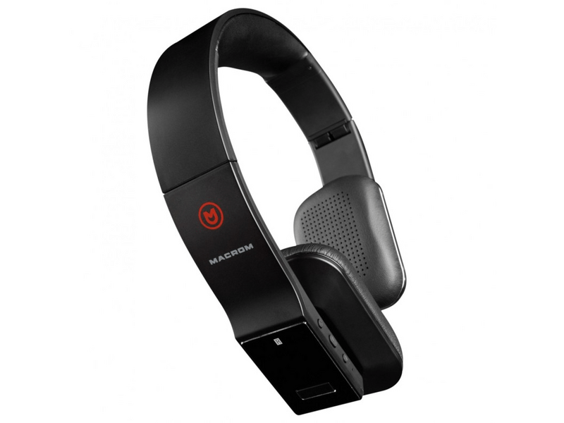Macrom M-HPB30 BT fekete Headset
