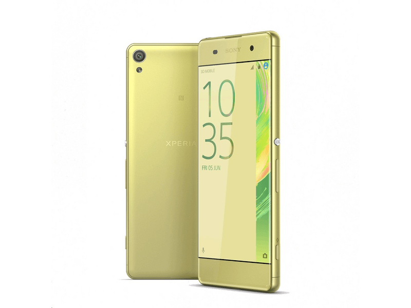 Sony Xperia XA (F3111) 16 GB Kártyafüggetlen Mobiltelefon, Lime