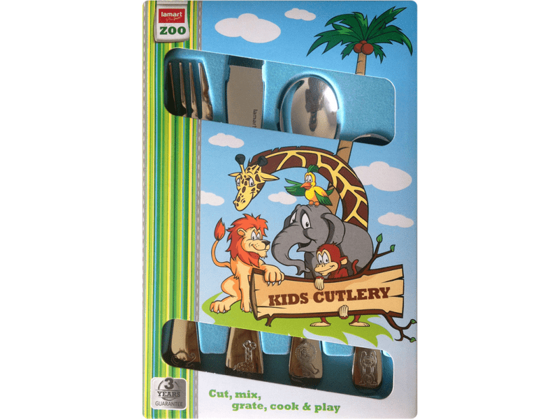 LAMART LT5005 Gyermek evőeszköz-készlet