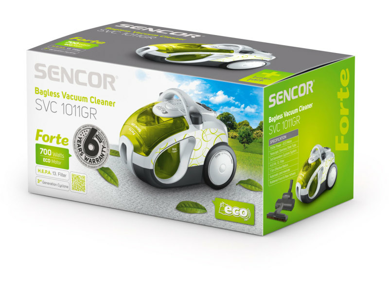 Sencor SVC 1011GR-EUE2 Forte Porzsák nélküli