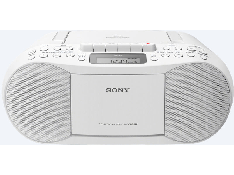 Sony CFD-S70 Rádió, Fehér