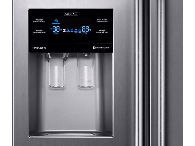 SAMSUNG RS53K4400SA/EF Side by side hűtőszekrény