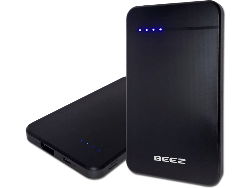 Beez PB-4000 PowerBank 4000 mAh, Fekete