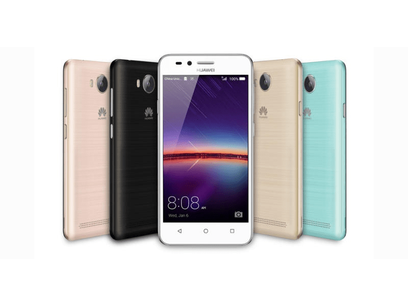 Huawei Y3II Dual SIM 8 GB Kártyafüggetlen Mobiltelefon, Fekete