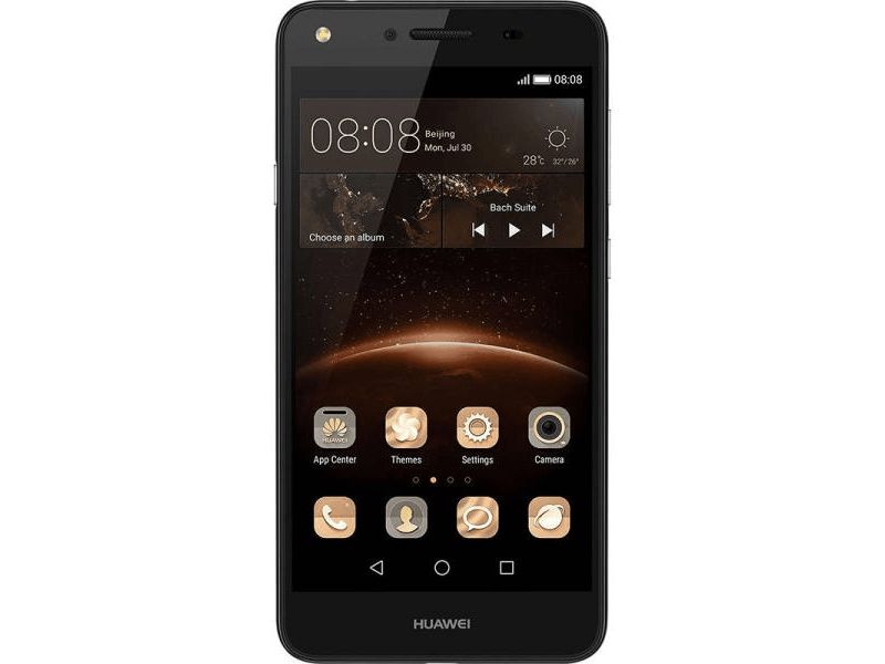 Huawei Y5II Dual SIM 8 GB Kártyafüggetlen Mobiltelefon, Fekete