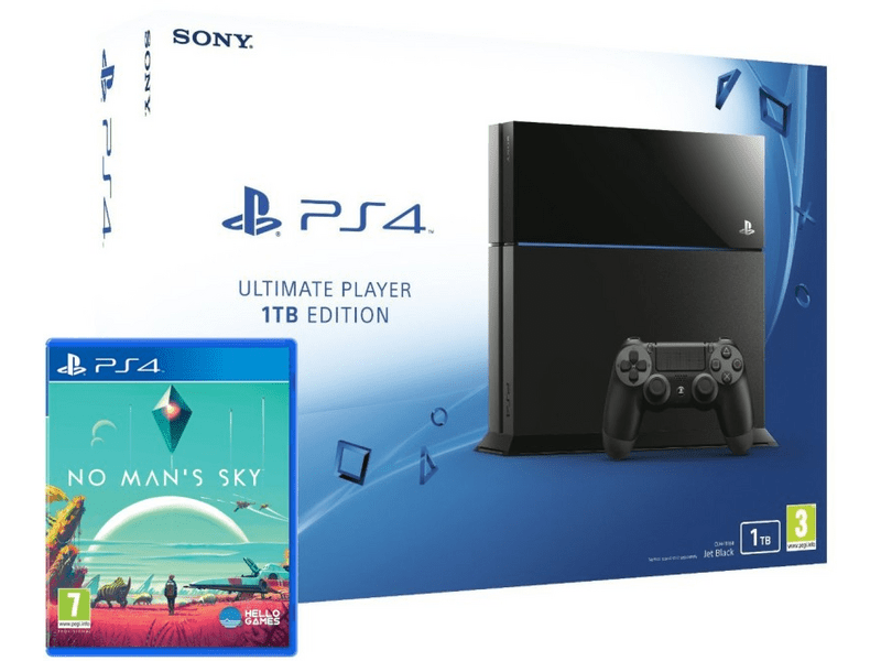 SONY PlayStation 4 (PS4) 1 TB + No Man's Sky játék