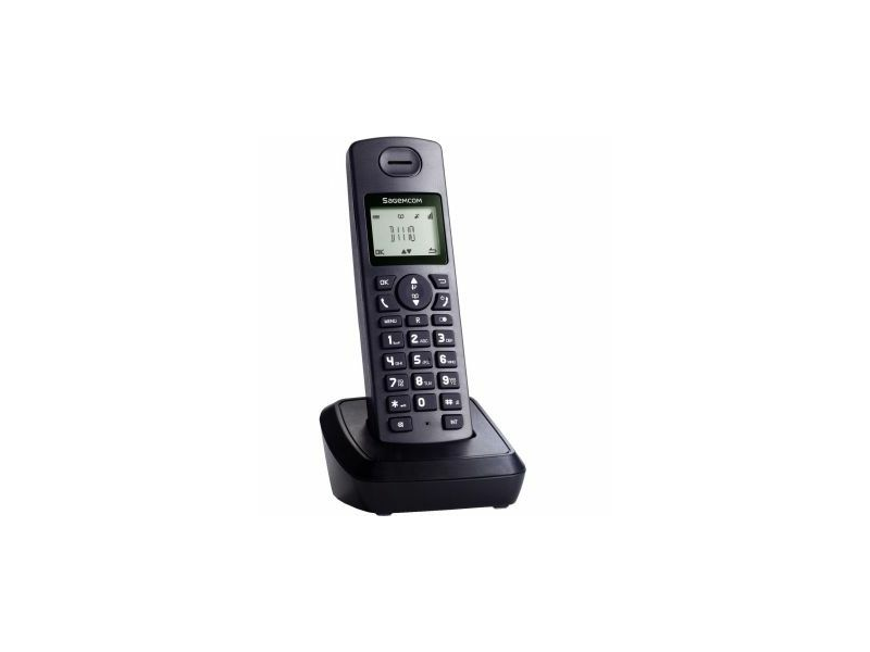 Sagecom D1110 Telefon, Fekete