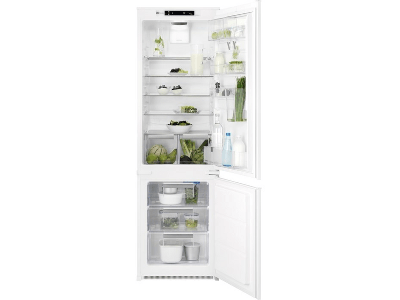 Electrolux ENN2874CFW CustomFlex beépíthető kombinált hűtőszekrény, LowFrost, 178 cm, A++